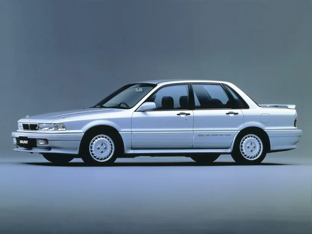Mitsubishi Galant (E31A, E32A, E33A) 6 поколение, седан (10.1987 - 09.1989)